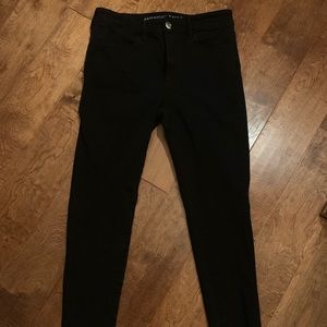 NWOT All Black American Eagle High Rise Jegging